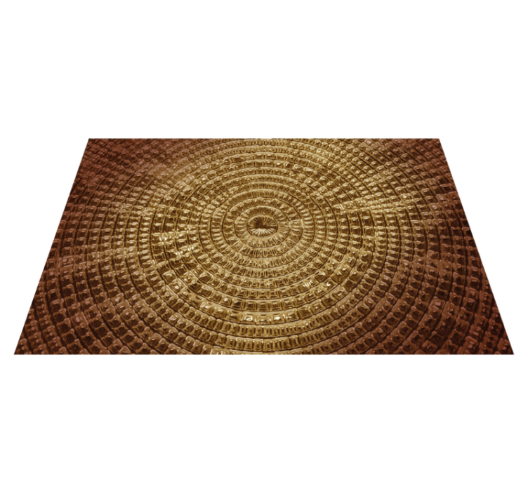 Individuais de mesa modernos Desenho circular - TenStickers