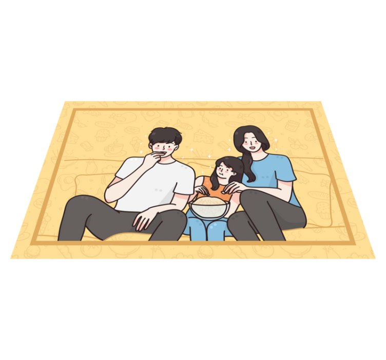 Individuais de mesa infantis para momentos em família - TenStickers