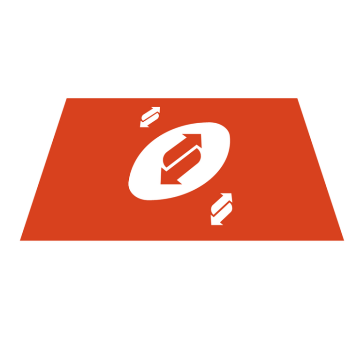 Individuais de mesa originais padrão de setas dinâmicas - TenStickers