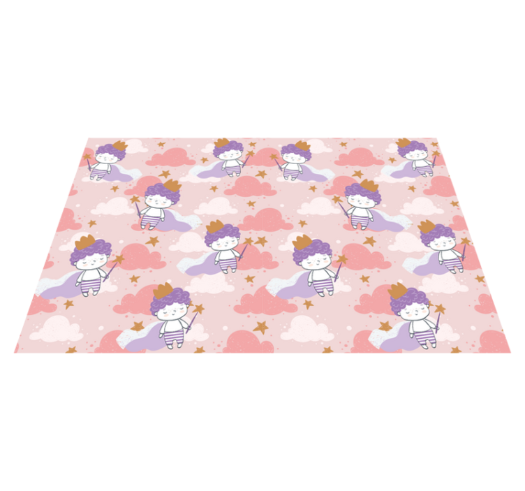 Individuais de mesa infantis com figuras animadas adoráveis - TenStickers