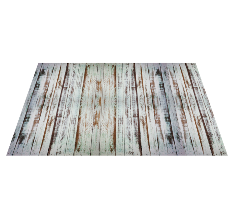 Individuais de mesa de texturas Descascando madeira - TenStickers