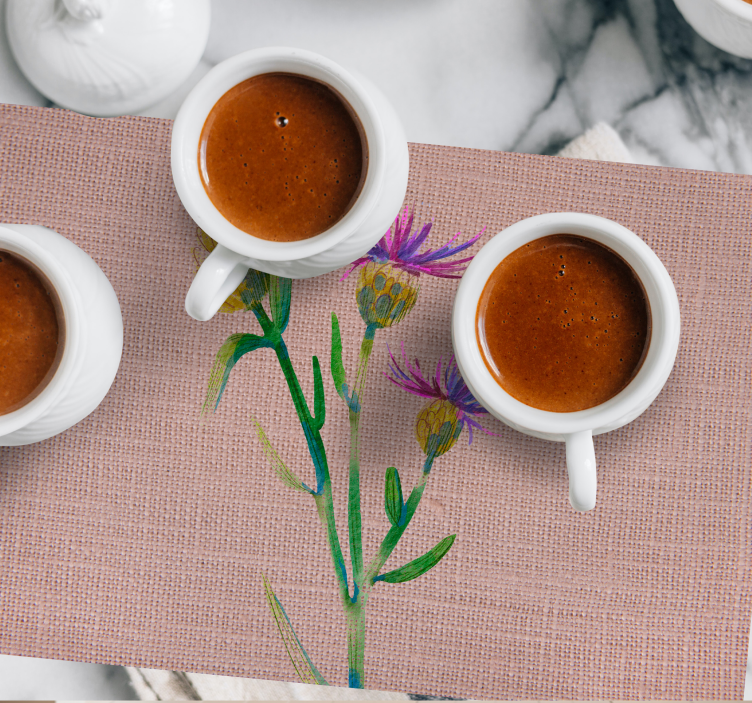 Individuais de mesa elegantes trisco de Cardo - TenStickers