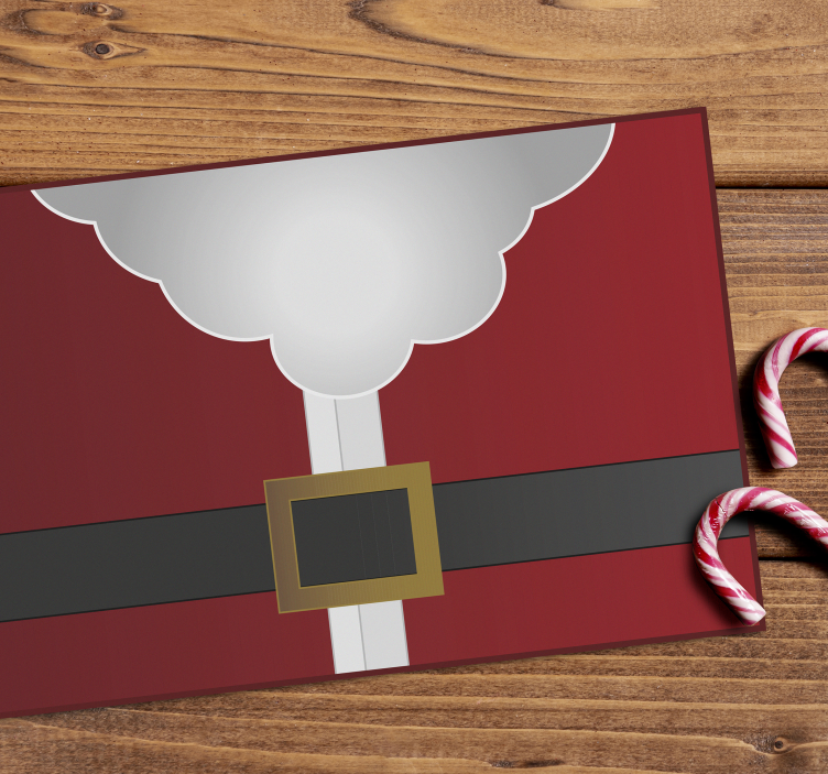 Para natal papai noel roupas individuais de mesa - TenStickers