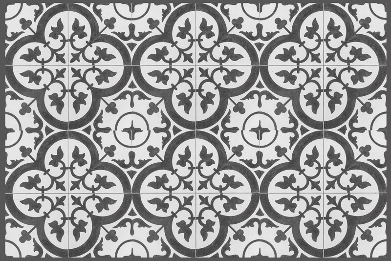 Individuais de mesa de texturas com padrão intricado - TenStickers