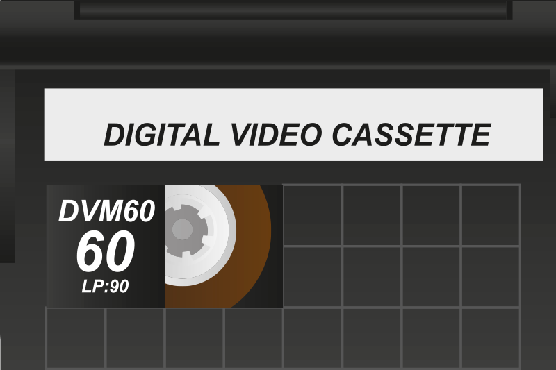 Individuais de mesa originais Videoteipe retrô - TenStickers