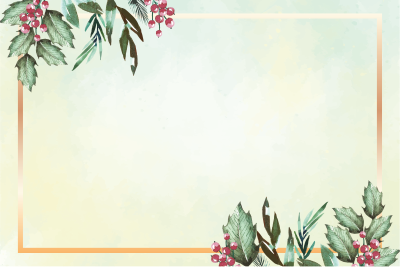 Individuais de mesa modernos floral minimalista - TenStickers