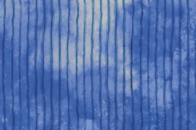 Individuais de mesa de texturas padrão listrado azul - TenStickers