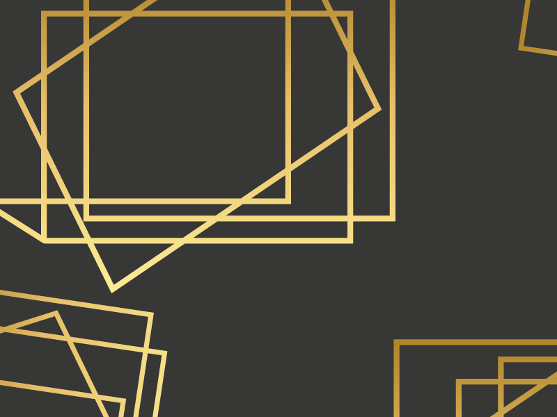 Individuais de mesa elegantes Formas geométricas - TenStickers