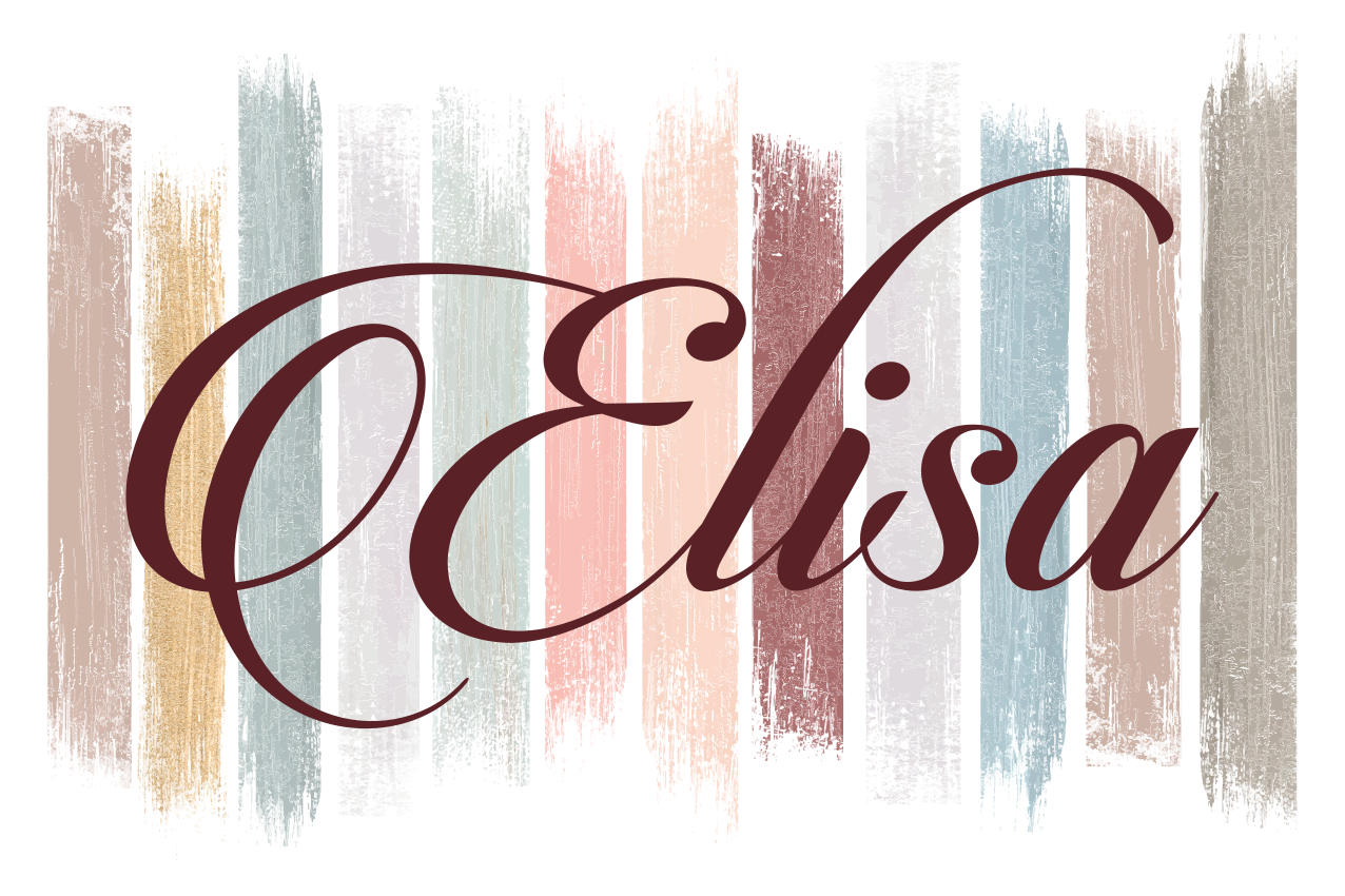 Individuais de mesa Pinceladas em tom de terra - TenStickers