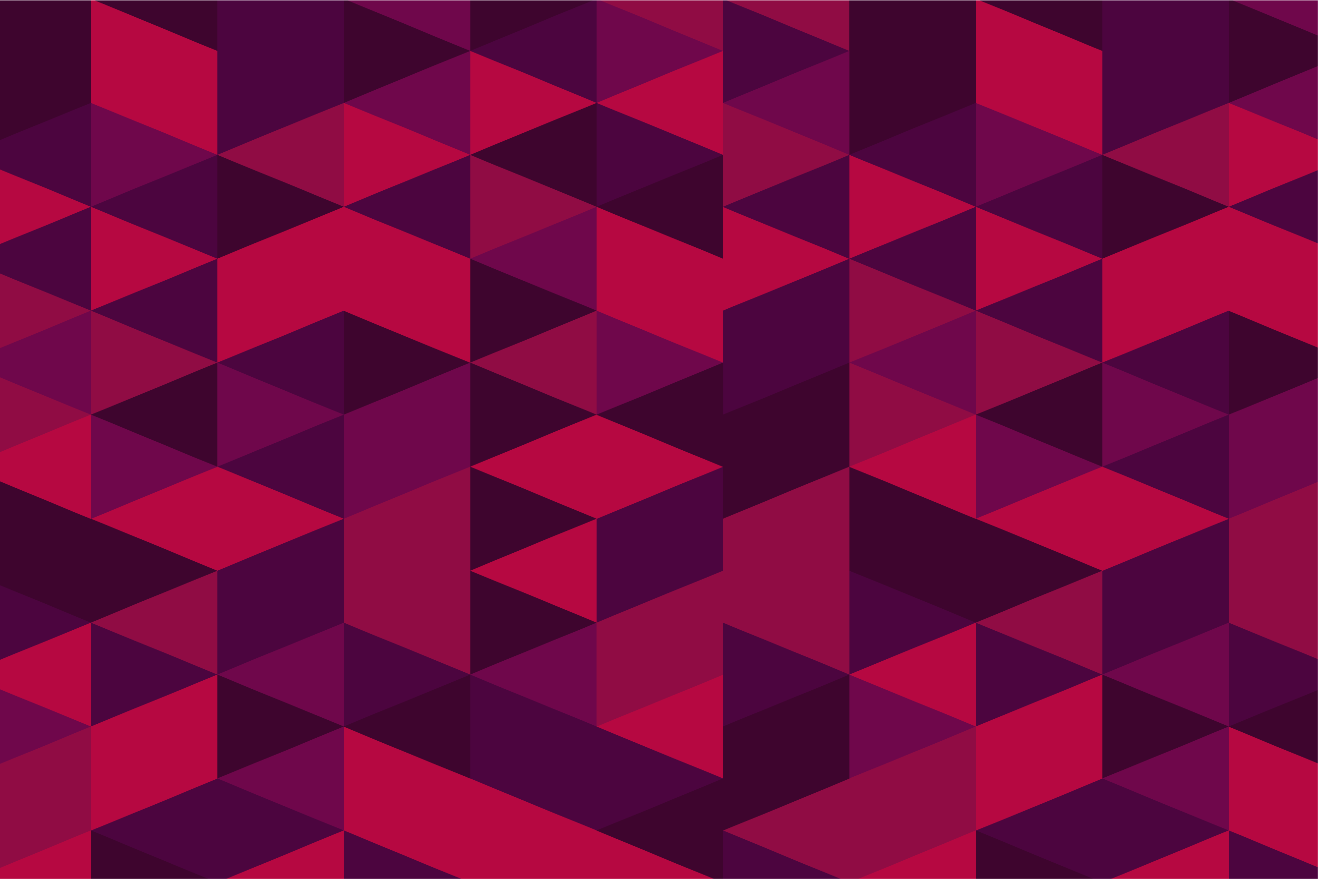 Individuais de mesa modernos Triângulos rosa retrô - TenStickers