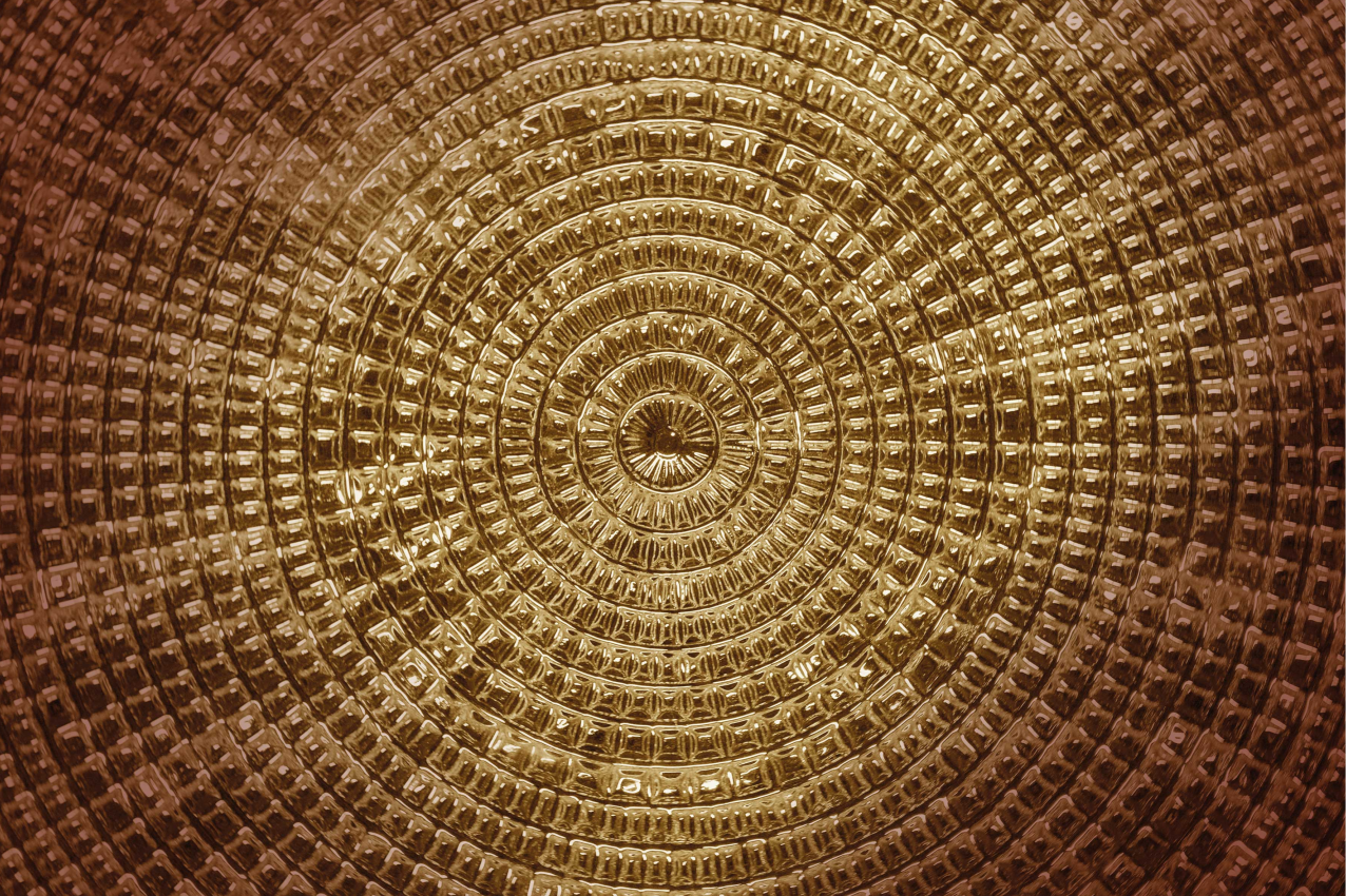 Individuais de mesa modernos Desenho circular - TenStickers