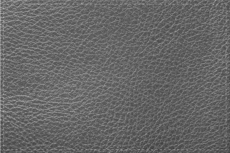 Individuais de mesa de texturas Efeito de couro cinza - TenStickers