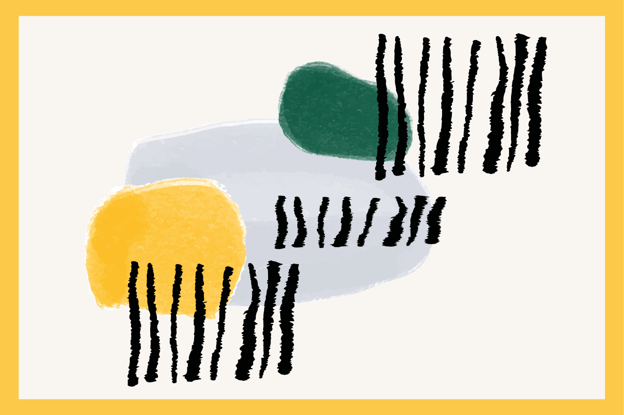 Individuais de mesa modernos formas geométricas vivas - TenStickers