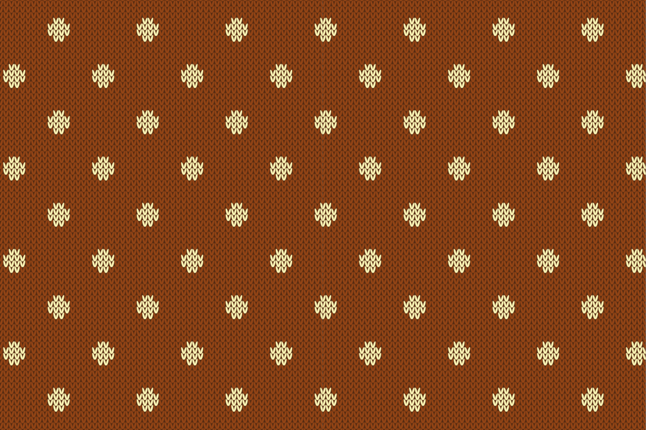 Individuais de mesa para casa Padrão de malha de bolinhas - TenStickers