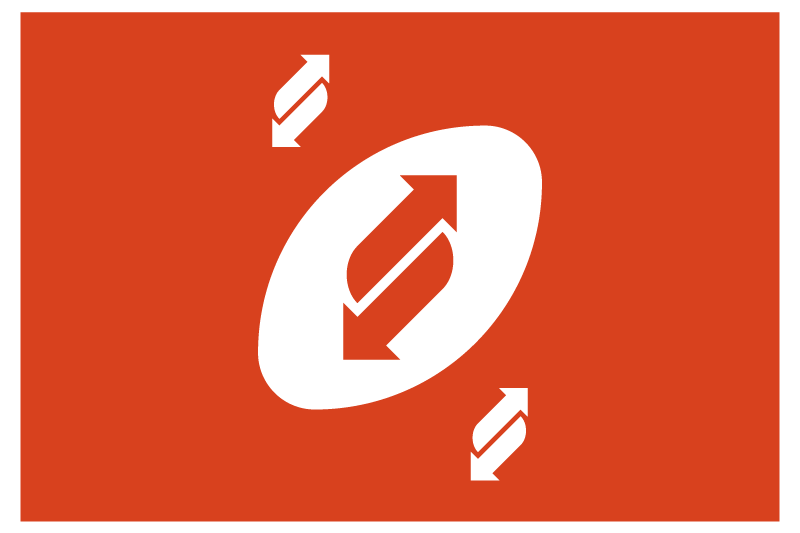 Individuais de mesa originais padrão de setas dinâmicas - TenStickers