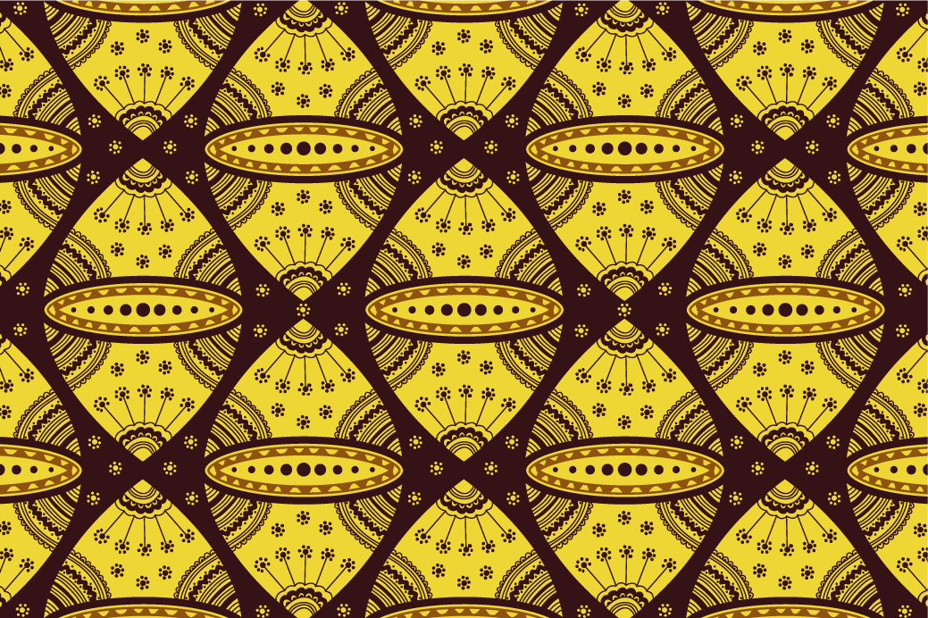 Individuais de mesa de texturas motivo geométrico complexo - TenStickers