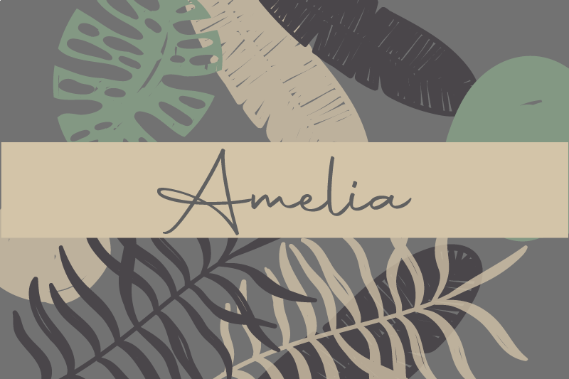 Individuais de mesa modernos Selva estilo "boho" - TenStickers