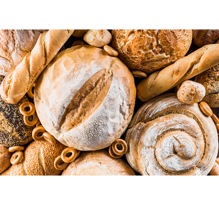 Mural de parede padaria francesa - TenStickers