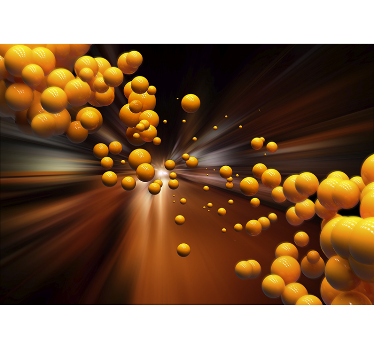 Murais de Parede 3D Corrida pelo túnel - TenStickers