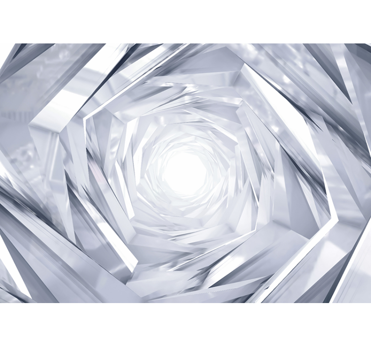 Murais de Parede 3D Balanço Cristalino - TenStickers