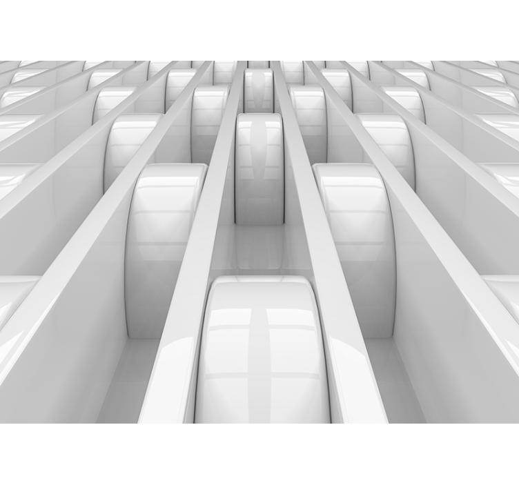 Murais de Parede 3D Corrida Subterrânea - TenStickers