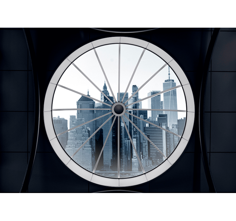 Fotomurais cidades e países Cold City - TenStickers