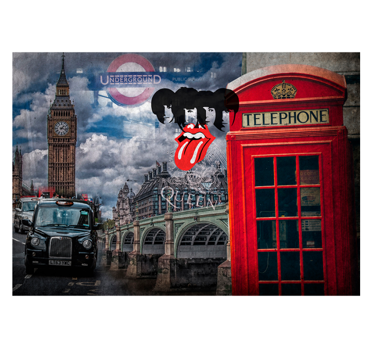 Fotomurais de lugares Colagem de Londres - TenStickers