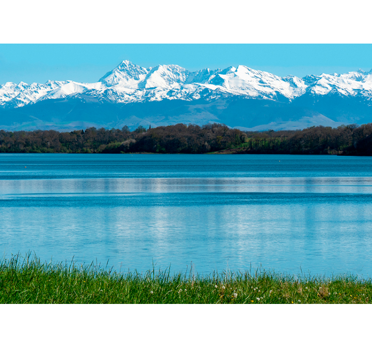 Fotomural de parede de lagos Pirenéus - TenStickers