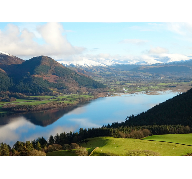 Mural de parede decorativo de Lake District - TenStickers