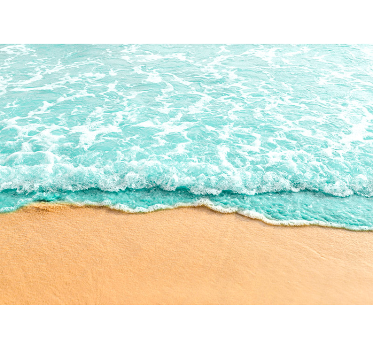 Mural de parede decorativo 3d de ondas do mar - TenStickers