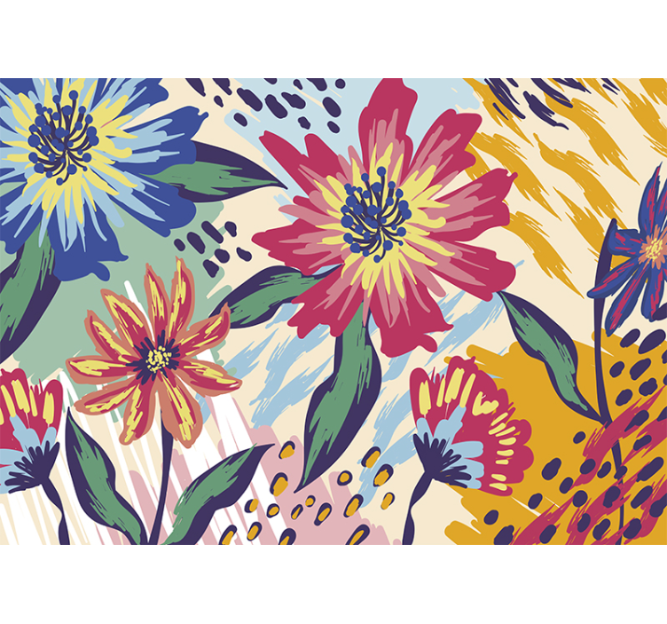 Fotomural de arte clássica flores de Van Gogh - TenStickers