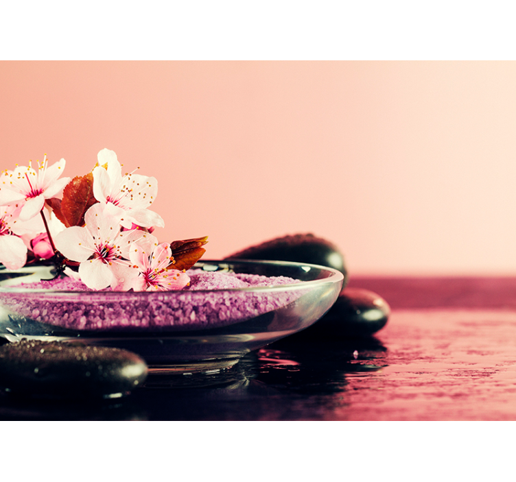 fotomural de parede orquídeas flor - TenStickers