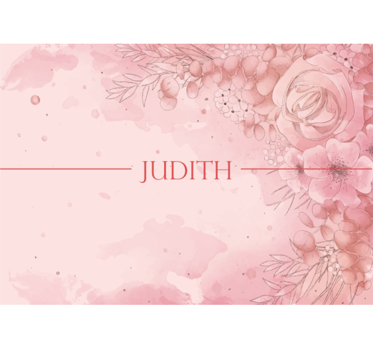 Fotomurais flores com design floral personalizado - TenStickers