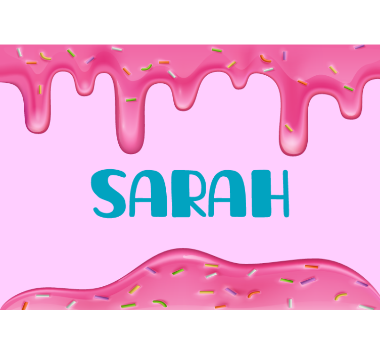 Murais de Parede Creme donut - TenStickers