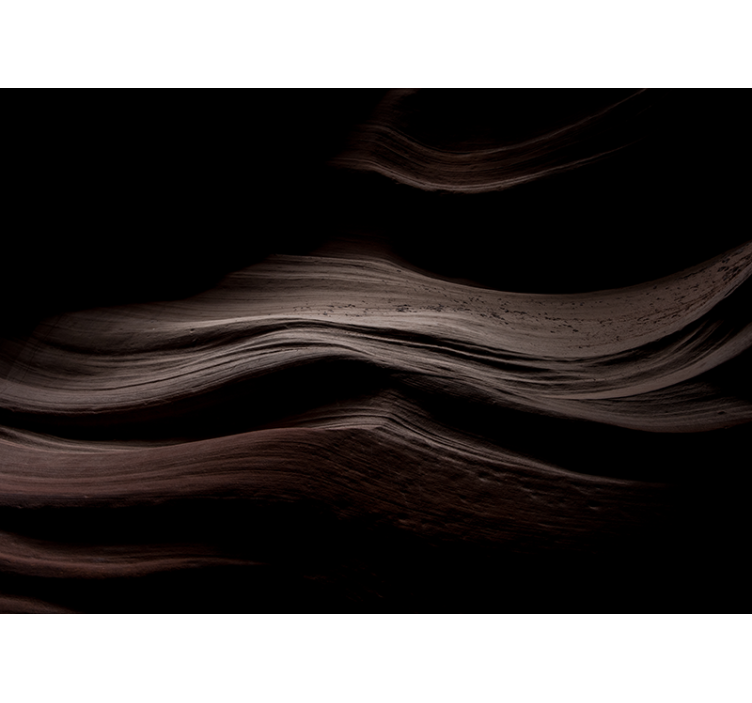 Fotomurais texturas e padrões ondas da terra - TenStickers