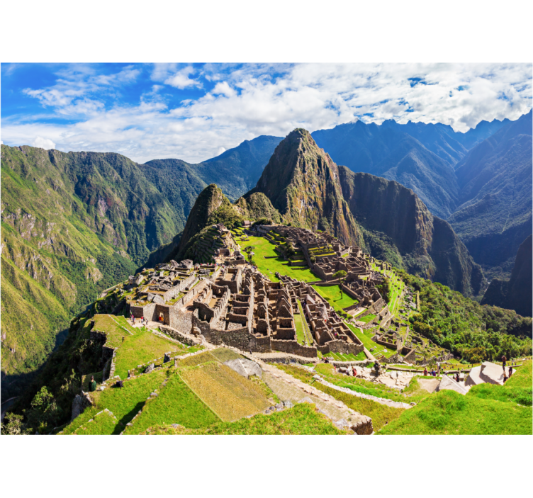 Fotomurais cidades e países paisagem de machu picchu - TenStickers