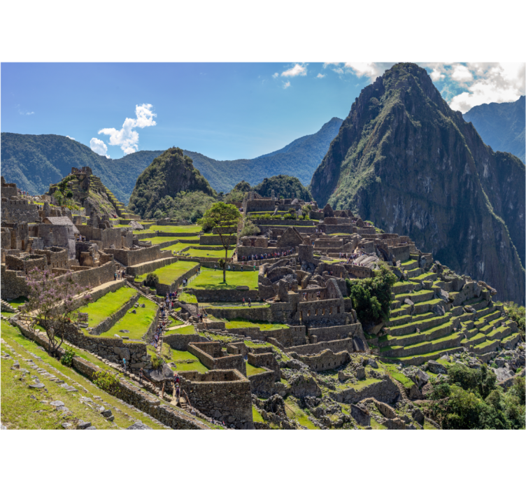 Fotomurais cidades e países machu picchu patrimônio - TenStickers
