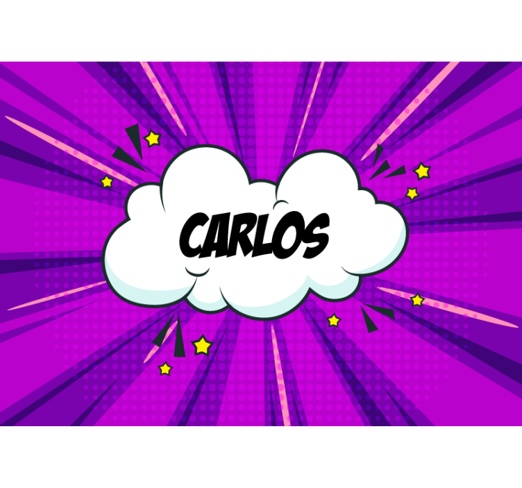 fotomural de parede pop art personalizável - TenStickers