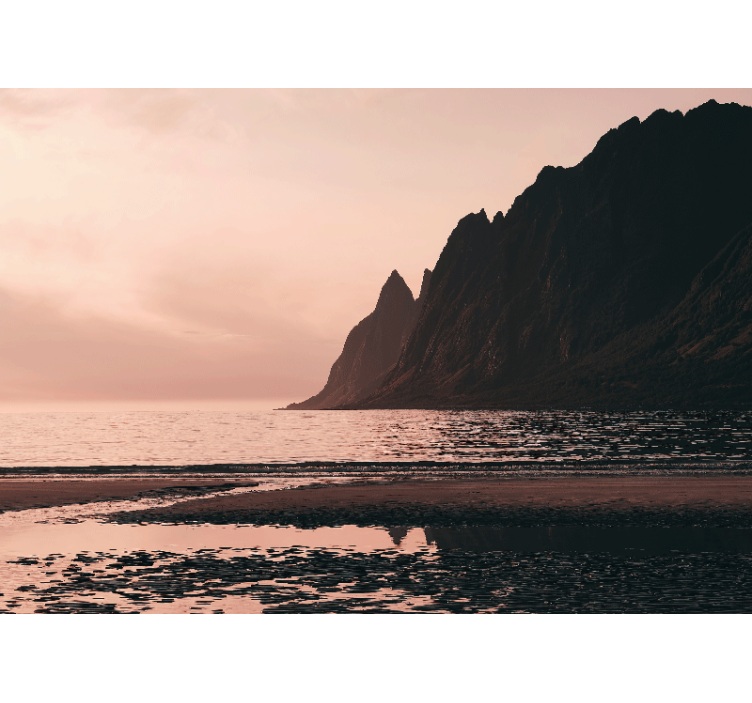 Fotomurais de paisagens vista do horizonte costeiro - TenStickers