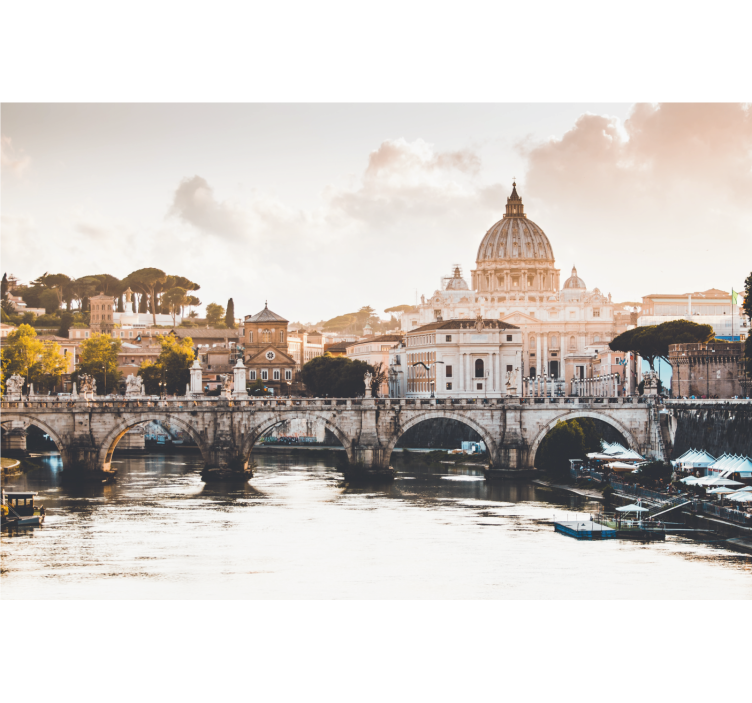 Fotomurais cidades e países arquitetura romana histórica - TenStickers