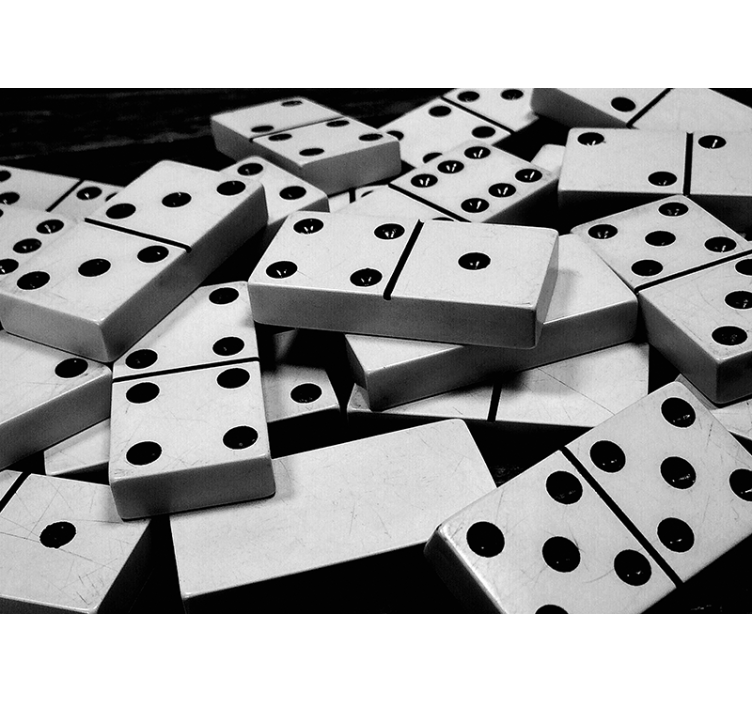 Murais de Parede 3D Efeito dominó - TenStickers