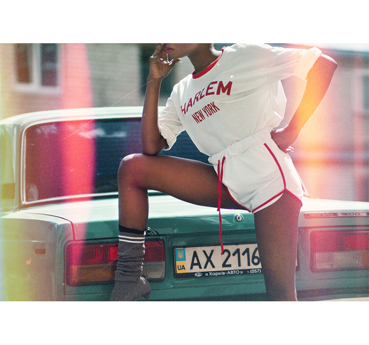 Mural de parede pessoa pose estilo harlem - TenStickers