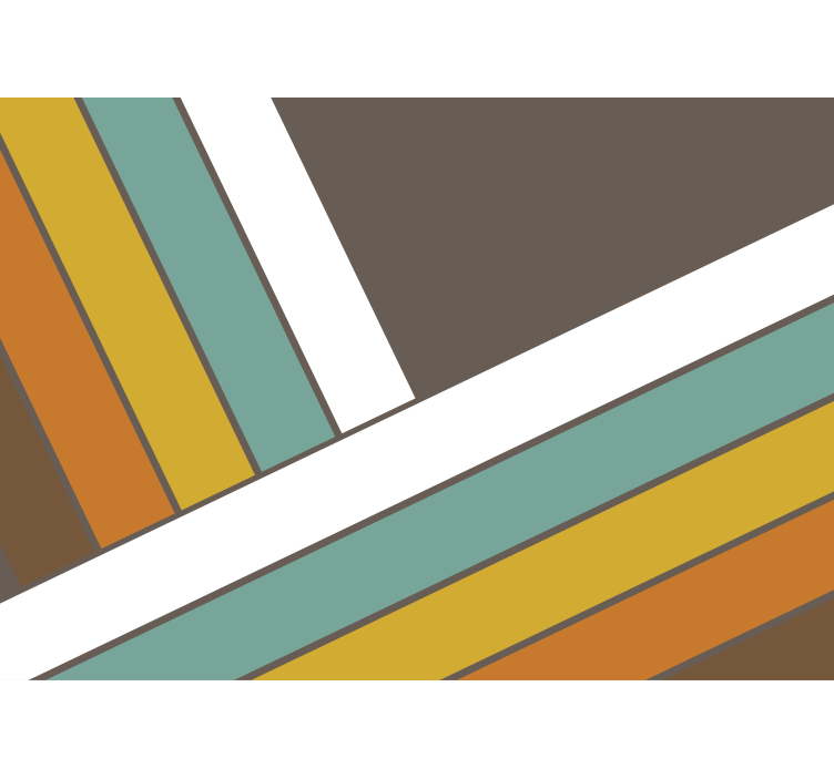 Fotomurais texturas e padrões de linhas geométricas - TenStickers