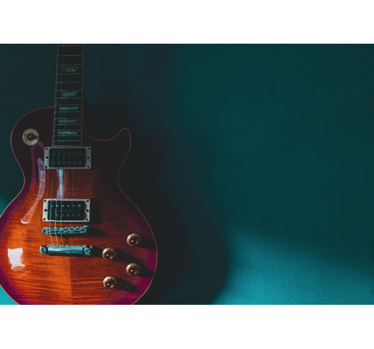 Murais de Parede Fundo de guitarra brilhante - TenStickers