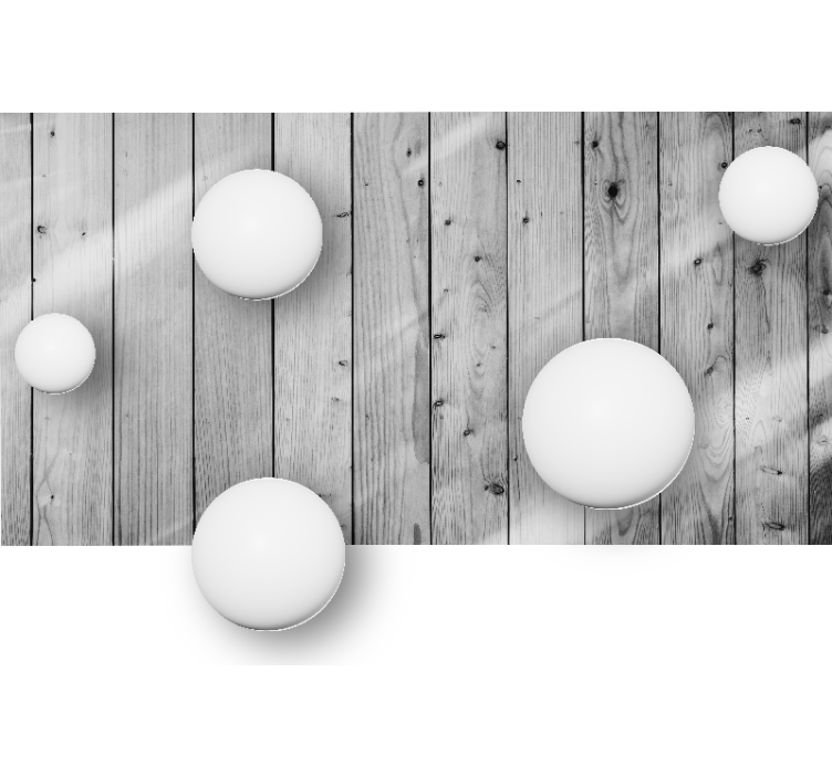 Fotomurais texturas e padrões arranjo esférico geométrico - TenStickers