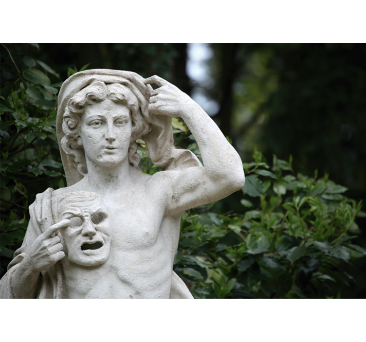 Estátuas gregas, arte estética, arte, fotomural de pared - TenStickers