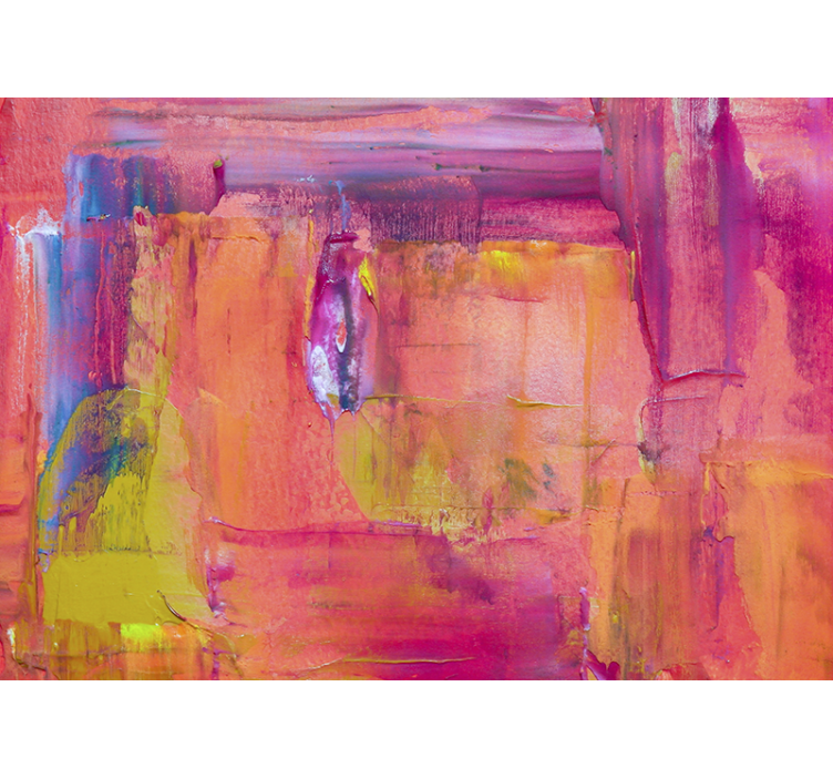 Mural de parede abstrato explosão de cores vibrantes - TenStickers