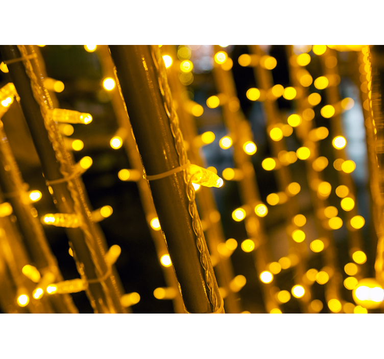 Mural de parede padrões e texturas luzes brilhantes - TenStickers