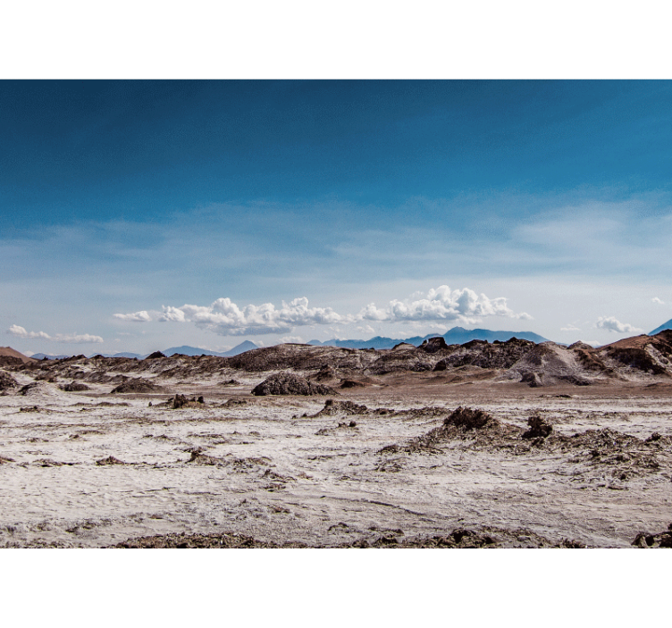 Mural de parede montanha picos de terreno em deslizamento - TenStickers