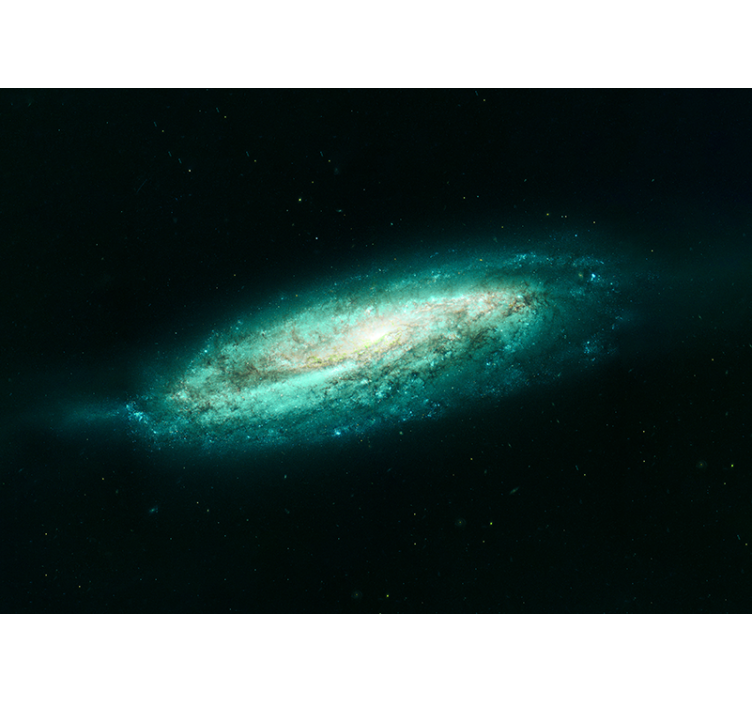 Mural de parede espaço formação espiral galáctica - TenStickers